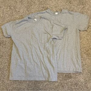 3sixteen Heavyweight Pocket T-shirt Grey Large